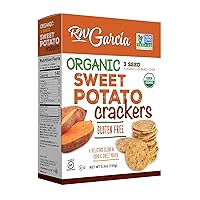 Organic Sweet Potato Crackers, Gluten Free, 5.5oz boxes, 6 pack