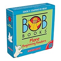Bob Books - More Beginning Readers Box Set | Phonics, Ages 4 and up, Kindergarten (Stage 1: Starting to Read) Bob Books - More Beginning Readers Box Set | Phonics, Ages 4 and up, Kindergarten (Stage 1: Starting to Read) Paperback Kindle Hardcover