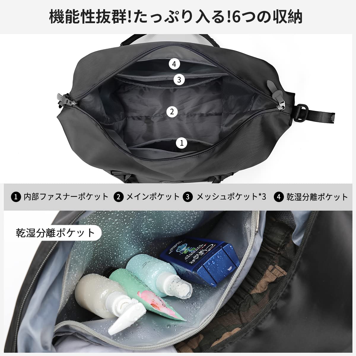 Zingaro Commando Multicolor Backpack With 35 Features