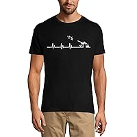 Men's Graphic T-Shirt Heartbeat Hunter Hunting Eco-Friendly Limited Edition Short Sleeve Tee-Shirt Vintage