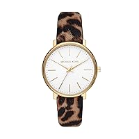 Michael Kors Pyper Women's Watch, Stainless Steel Watch for Women with Steel, Leather, or Silicone Band