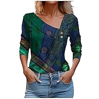 Plus Size Fall Outfits for Women Blouses & Button-Down Shirts Shirts for Women Shirts for Women Cute Tops for Women Tshirts Shirts for Women Going Out Tops for Women Custom Multi L
