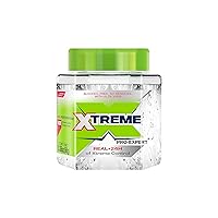 Xtreme Pro-Expert Clear Styling Hair Gel, Alcohol-Free 24-Hours Control With Aloe Vera, Travel Size, 3.39 oz (Pack of 24)