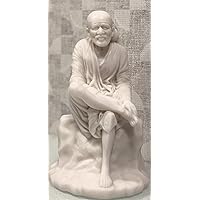 Idol of Sai Baba Shirdi Hand Crafted Replica Height - 9.5