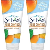 St. Ives Acne Control, Apricot Scrub 6 oz (Pack of 2)