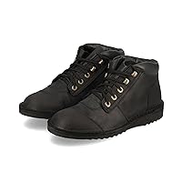 JIM GREEN Men's African Ranger Boots Lace-Up Water Resistant Full Grain Leather Work or Hiking Boot