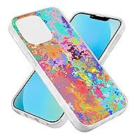 Abstract Colorful Camouflage Protective Phone Case Ultra Slim Case Shockproof Phone Cover Shell Compatible for iPhone 14 Pro Max