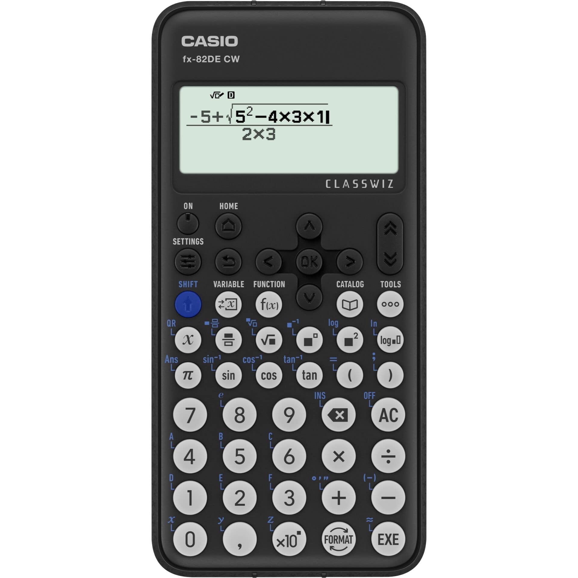 Casio FX-82DE CW ClassWiz Technical Scientific Calculator