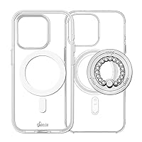 Sonix Case + Magnetic Ring (Silver) for MagSafe iPhone 15 Pro | Clear