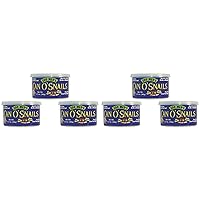 Zoo Med Can O' Shell-Less Snails, 1.2 Ounces, Reptile Fish and Small Animal Food (6 Pack)