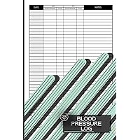 Blood Pessure Log: Simple Blood Pressure Record Log Book and Pulse Tracker for Daily Tracking, Women and Men, Home Use, Small Pocket Size 6x9