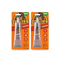 Gorilla Super Glue Tube, 3 Gram, Clear, (Pack of 1)