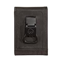 WOLVERINE Men's RFID Blocking Rugged Front Pocket Wallet (Avail in Cotton Canvas Or Leather)