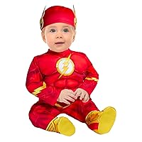 Rubies baby-boys The Flash Costume Jumpsuit and HatBaby Costume