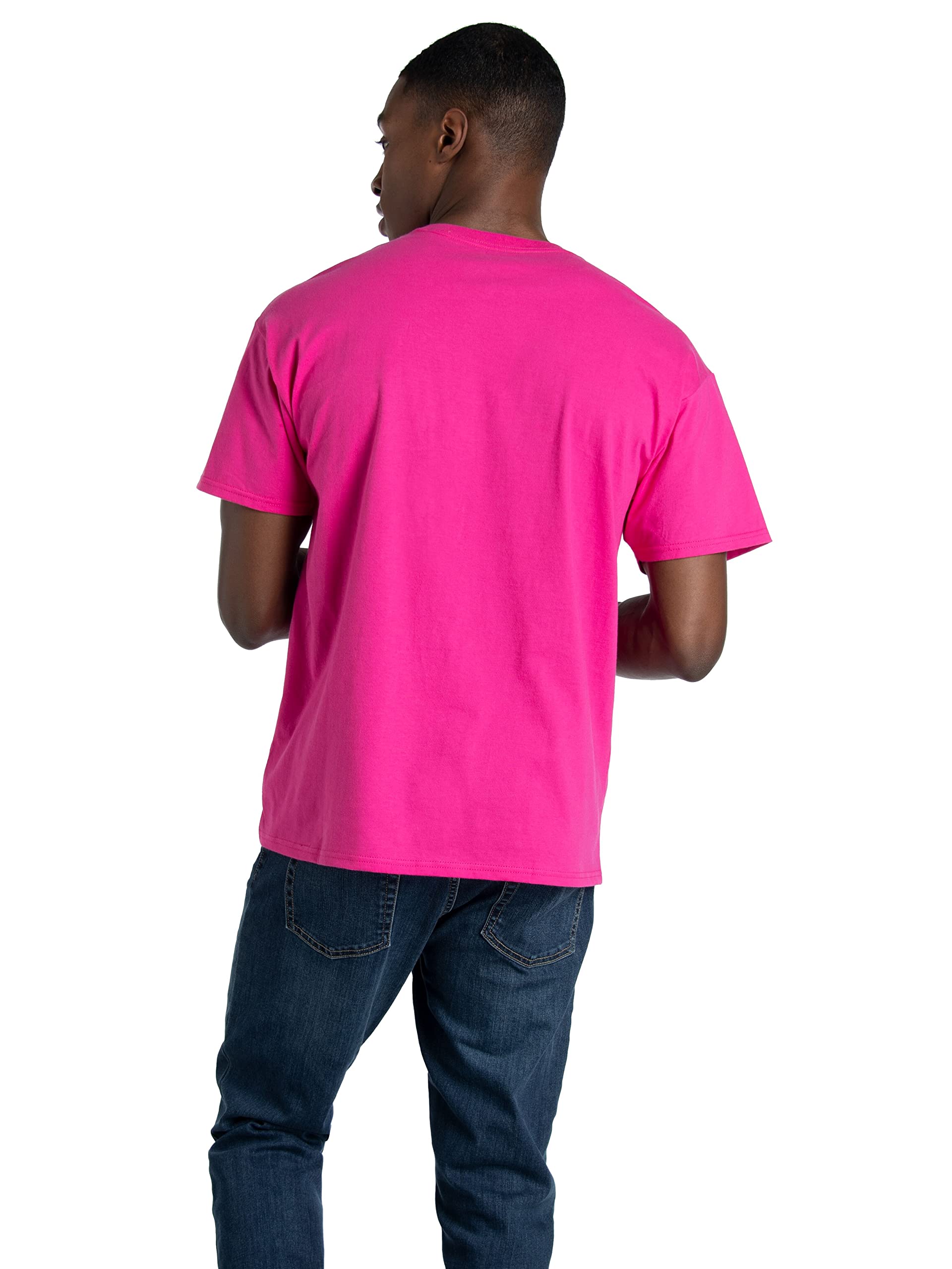 Fruit of the Loom Men's Eversoft Cotton T Shirts, Breathable & Moisture Wicking with Odor Control, Sizes S-4x