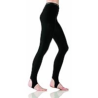 Foot Traffic Women's Signature Combed Cotton Footless Tights, Cotton Leggings