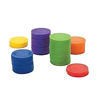 Fun Express Stackable Counting Chips - 600 Pieces - Educational and Learning Activities for Kids
