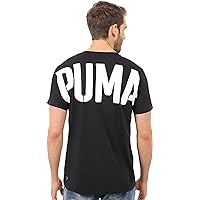 PUMA Men's Evo Bold Logo Tee Black T-Shirt