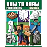 HOW TO DRAW VIDEO GAME CHARACTERS: [NEW 2024] Learn to Draw All Your Favorite Characters Step-by-Step For Kids and All Fans (Birthday-Holiday Gifts) (Portuguese Edition)