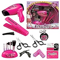 Kids Makeup Toy Kit for Girls, Pretend Play Makeup Beauty Set Girl Toys Christmas & Birthday Gift