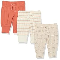 Amazon Essentials Unisex Babies' Cotton Stretch Jersey Jogger (Previously Amazon Aware), Pack of 3