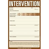 Intervention Writing Notepad Sheet by Knock Knock