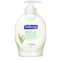 Softsoap Moisturizing Liquid Hand Soap Soothing Aloe Vera 7.5 Oz (Pack of 6)