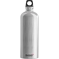 SIGG - Aluminum Water Bottle - Traveller - Made in Switzerland - Carbonated Drinks - Recycled - BPA-Free - 20Oz / 34Oz