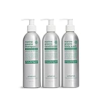 Superfood Body Wash, Shampoo & Conditioner Set, Plant Based Nourishing Body Cleanser, Salon Quality Performance, Good for All Skin and Hair Types