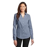 Red House Women's French Cuff Non Iron Pinpoint Oxford