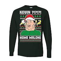 Home Alone Kevin! Missing Ugly Christmas Mens Long Sleeves