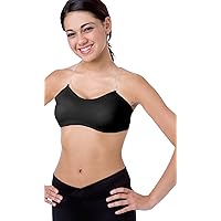 Body Wrappers Womens Clear Strap Bra Style 274