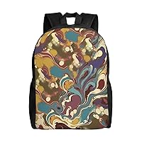 Romano Art Backpack Casual Travel Daypack Lightweight Laptop Bags Laptop Backpacks For Women Men