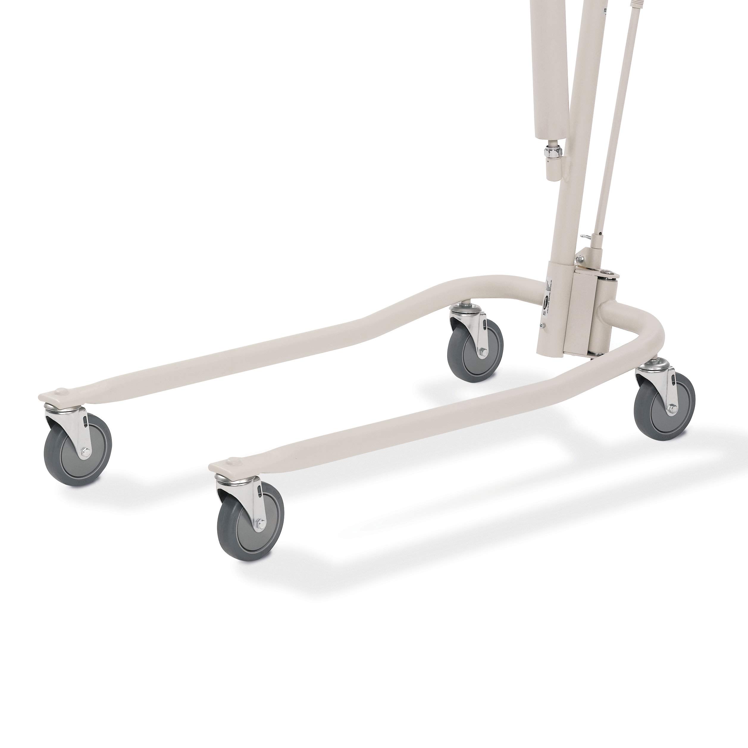 Invacare Lightweight Hydraulic Patient Lift, Beige, 450 lb. Weight Capacity, 9805P