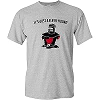 It's Just A Flesh Wound - Funny Black Knight Comedy Movie Parody Graphic T Shirt