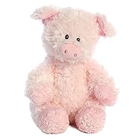 Aurora® Snuggly Tubbie Wubbies™ Pig Stuffed Animal - Comforting Companion - Imaginative Play - Pink 12 Inches