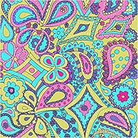 Paisley Pattern #44 Craft Cutter Vinyl Pink Outdoor Vinyl 12