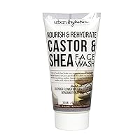 Urban Hydration Castor and Shea Cleanser | Combats Dry Skin, Detoxes, Cleanses and Hydrates, Anti-Aging Benefits For All Skin Types, Leaves Skin Glowing and Smooth | 6 Fl Ounces