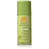 Isoplus Natural Remedy Olive Oil Sheen Conditioning Hair Spray, 2 oz