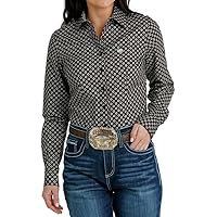 Cinch Women's Brown Button Down Shirt