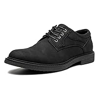Men's Casual Oxfords Shoes, Lace-Up Derby Shoes for Men, Formal Business Men Shoes