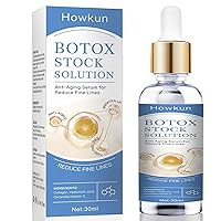 Botox Face Serum, Botox in A Bottle with Vitamin C & E, Botox Stock Solution Facial Serum, Anti Aging & Instant Face Tightening, Boost Skin Collagen, Reduce Wrinkles & Plump Skin