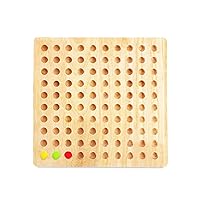 Wooden Hundred Number Board - Learning Toy - Math Board - Montessori Counting Toys - Educational Board - Homeschool Toys - Math Manipulative - Montessori Toys - Number Teaching Boards