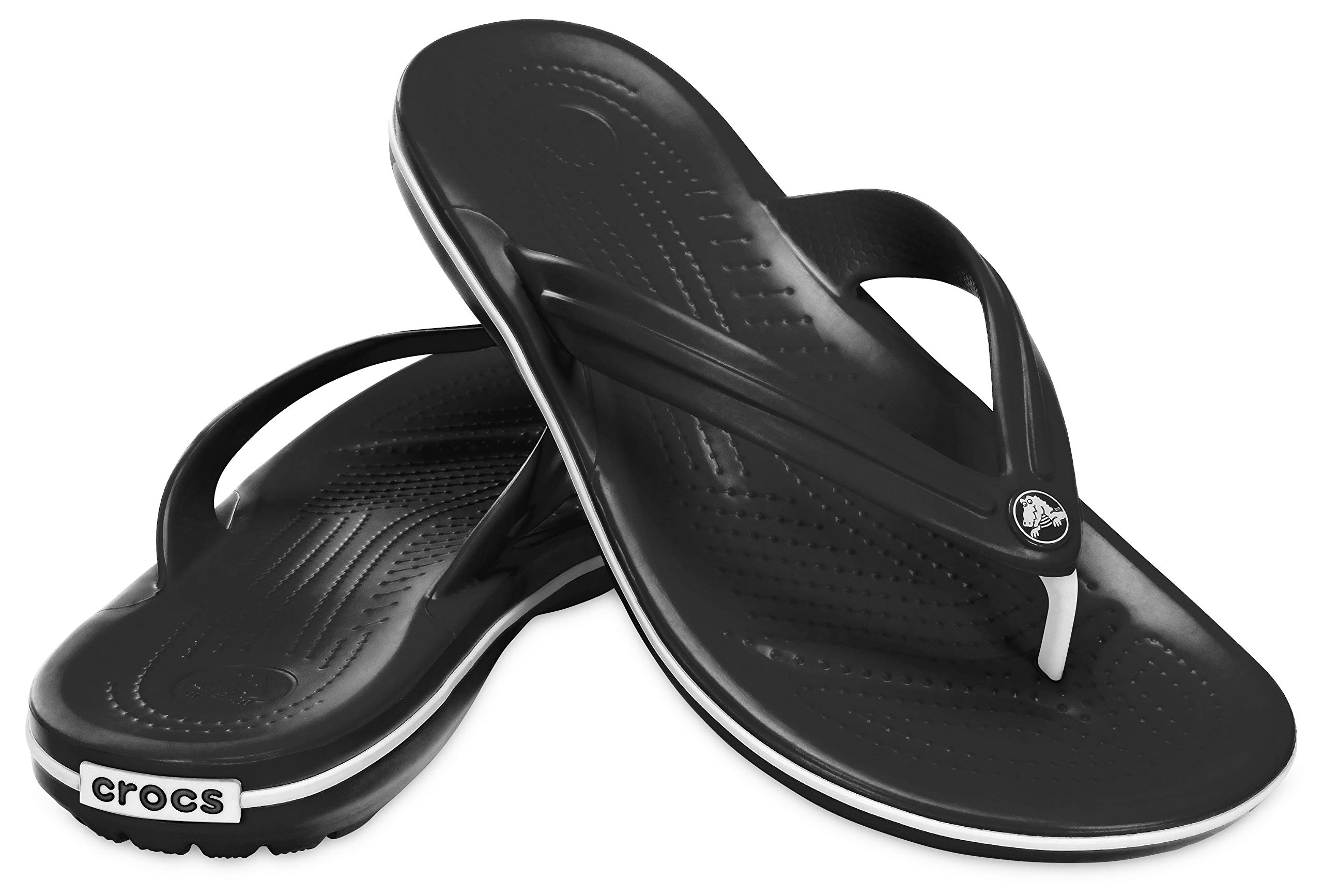 Crocs unisex-adult Crocband Flip Flop | Slip-on Sandals | Shower Shoes
