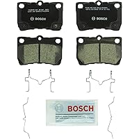 BOSCH BC1113 QuietCast Premium Ceramic Disc Brake Pad Set - Compatible With Select Lexus GS300, GS350, GS430, GS450h, GS460, IS250, IS350; REAR