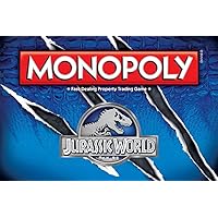 Monopoly: Jurassic World Edition Board Game