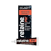 OCuSOFT Retaine PM Nighttime Ointment - Lubricant Eye Ointment for Overnight Dry Eye Comfort - Cools and Soothes Irritated Eyes - 5g Tube