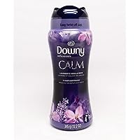 Downy Infusions In-Wash Laundry Scent Booster Beads, CALM, Soothing Lavender and Vanilla Bean, 12.2 oz