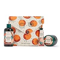 Oranges & Stockings Essentials Gift Set – Spiced Orange Holiday Skincare Kit – Vegan – 3 Items