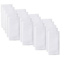 Gerber Unisex Baby Boys Girls Birdseye Prefold Cloth Diapers Multipack White 3-Ply 20 Pack